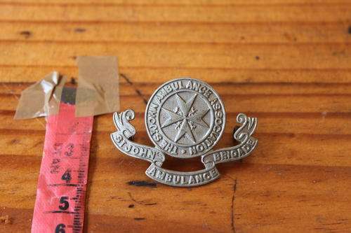 St John's Ambulance badge